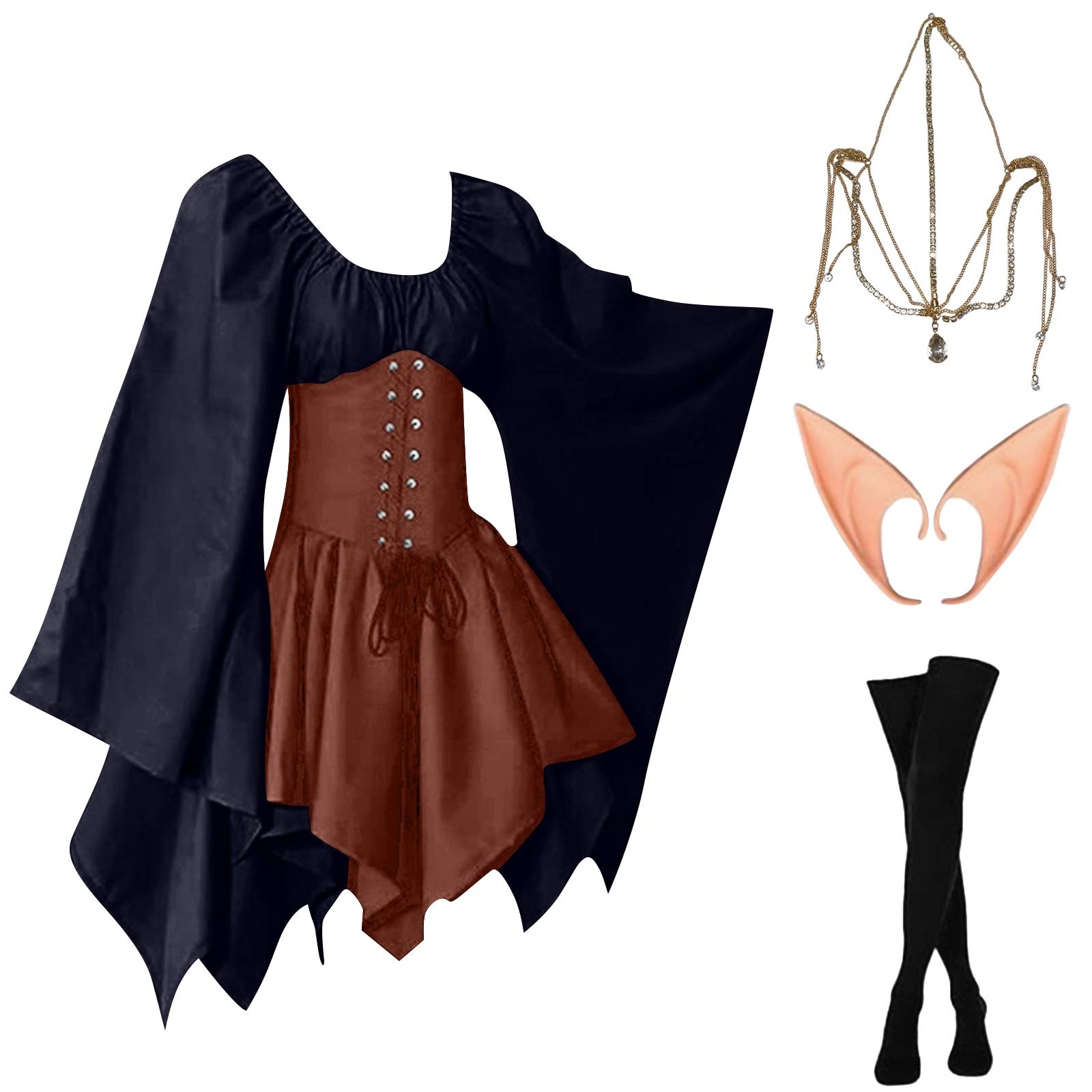 Halloween Cosplay Palace Victo - огляд і ціна Vintage Fashion Dresses