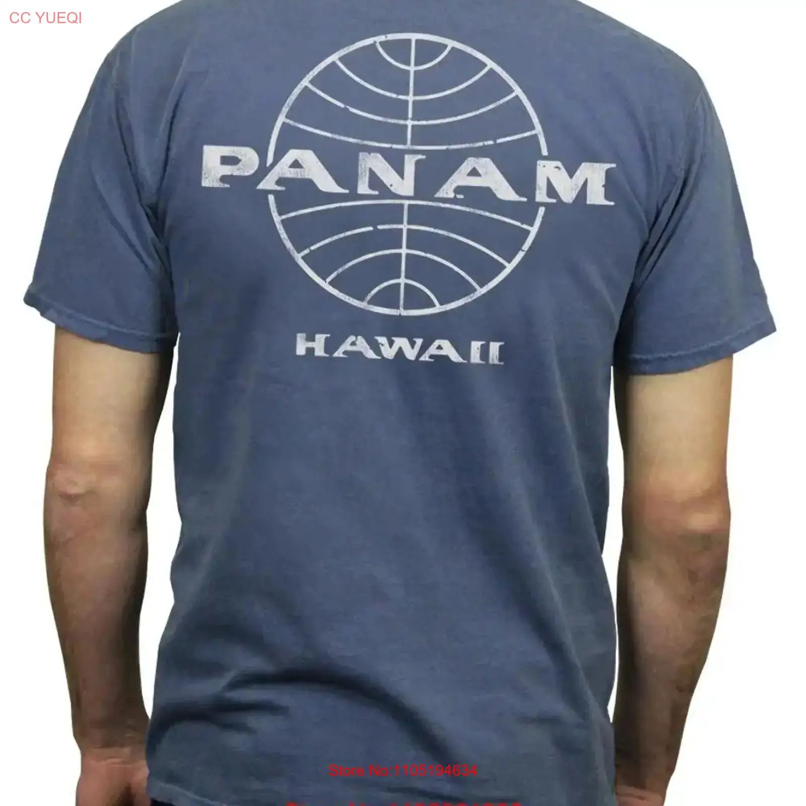 Pan Am Globe T Shirt vintage W - огляд і ціна Vintage Fashion Jersey
