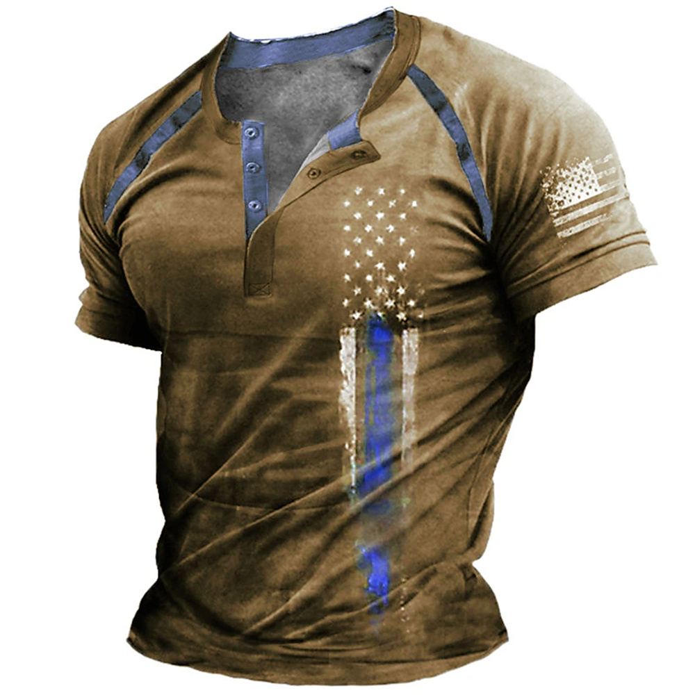Funny 3D American Flag Print M - огляд і ціна Vintage Fashion Stores