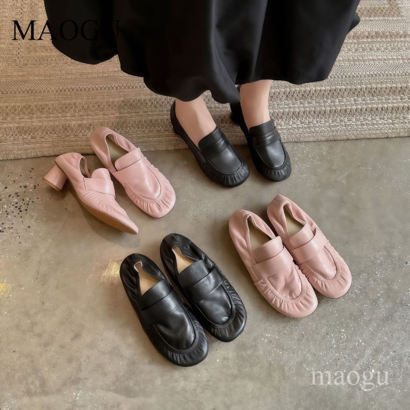 Soft Leather Loafers Women's P - огляд і ціна Vintage Fashion Online
