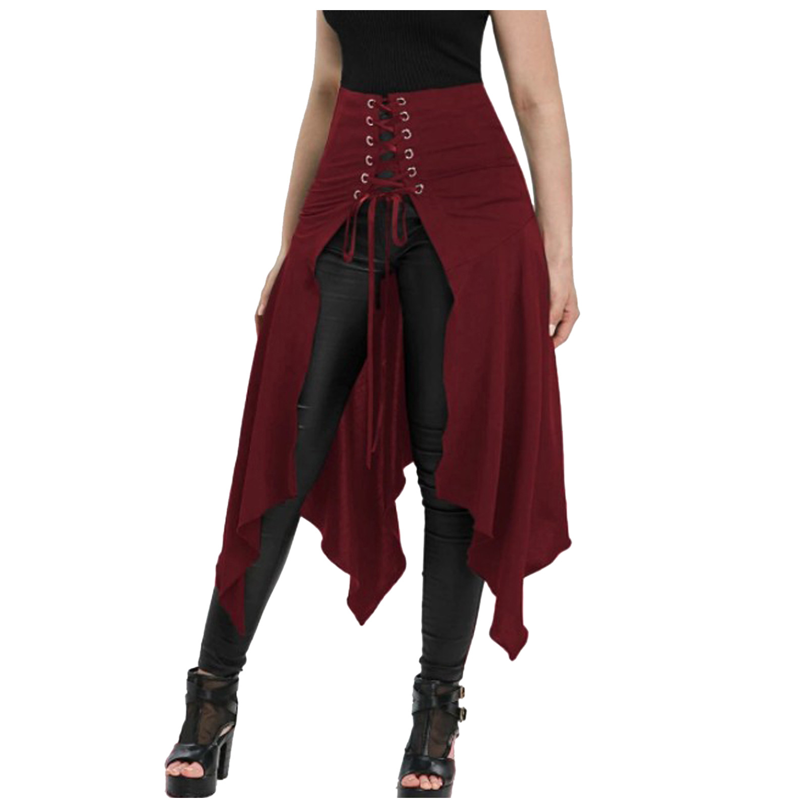 Gothic Skirt Black Medieval Vi - огляд і ціна Vintage Fashion Dresses