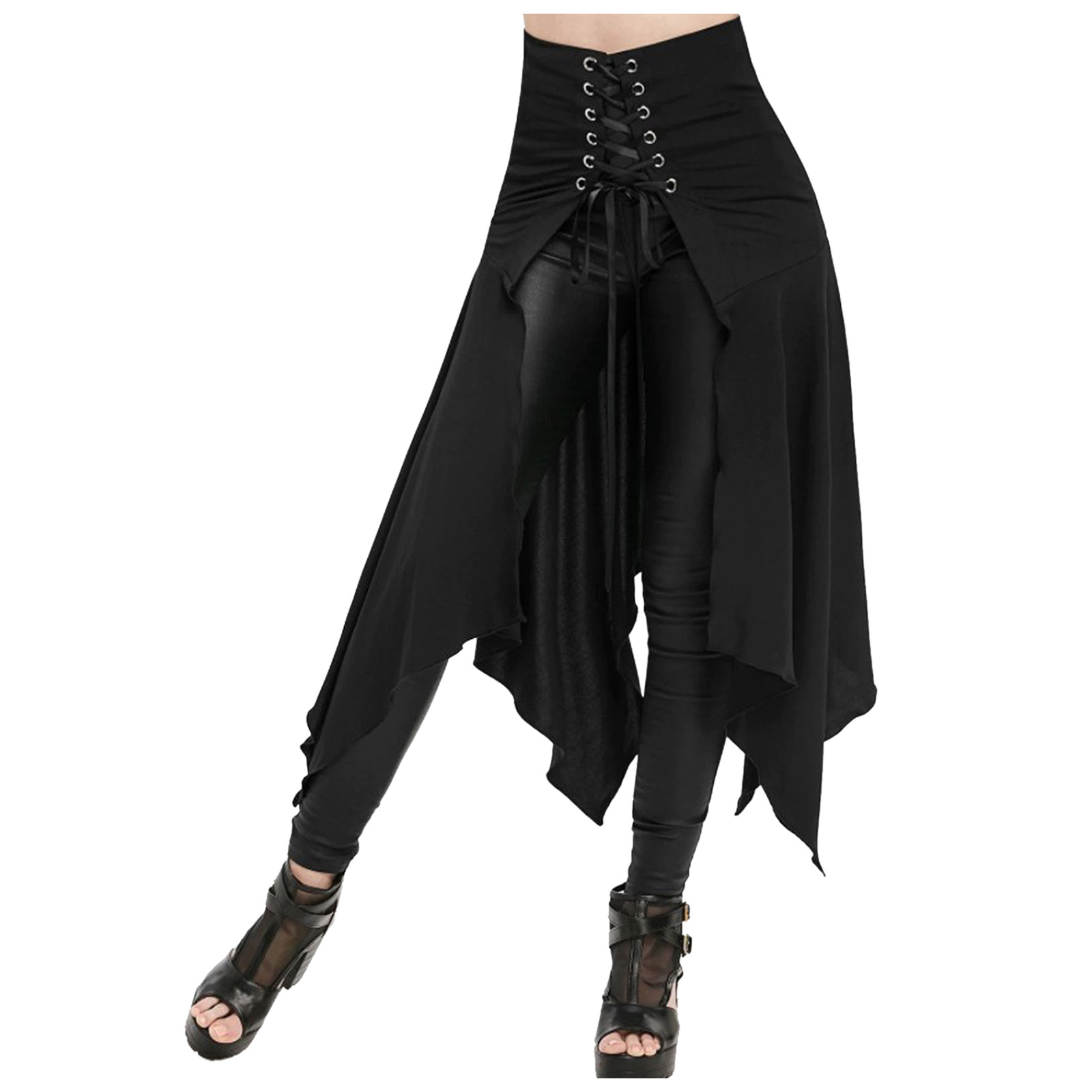 Gothic Skirt Black Medieval Vi - огляд і ціна Vintage Fashion Dresses